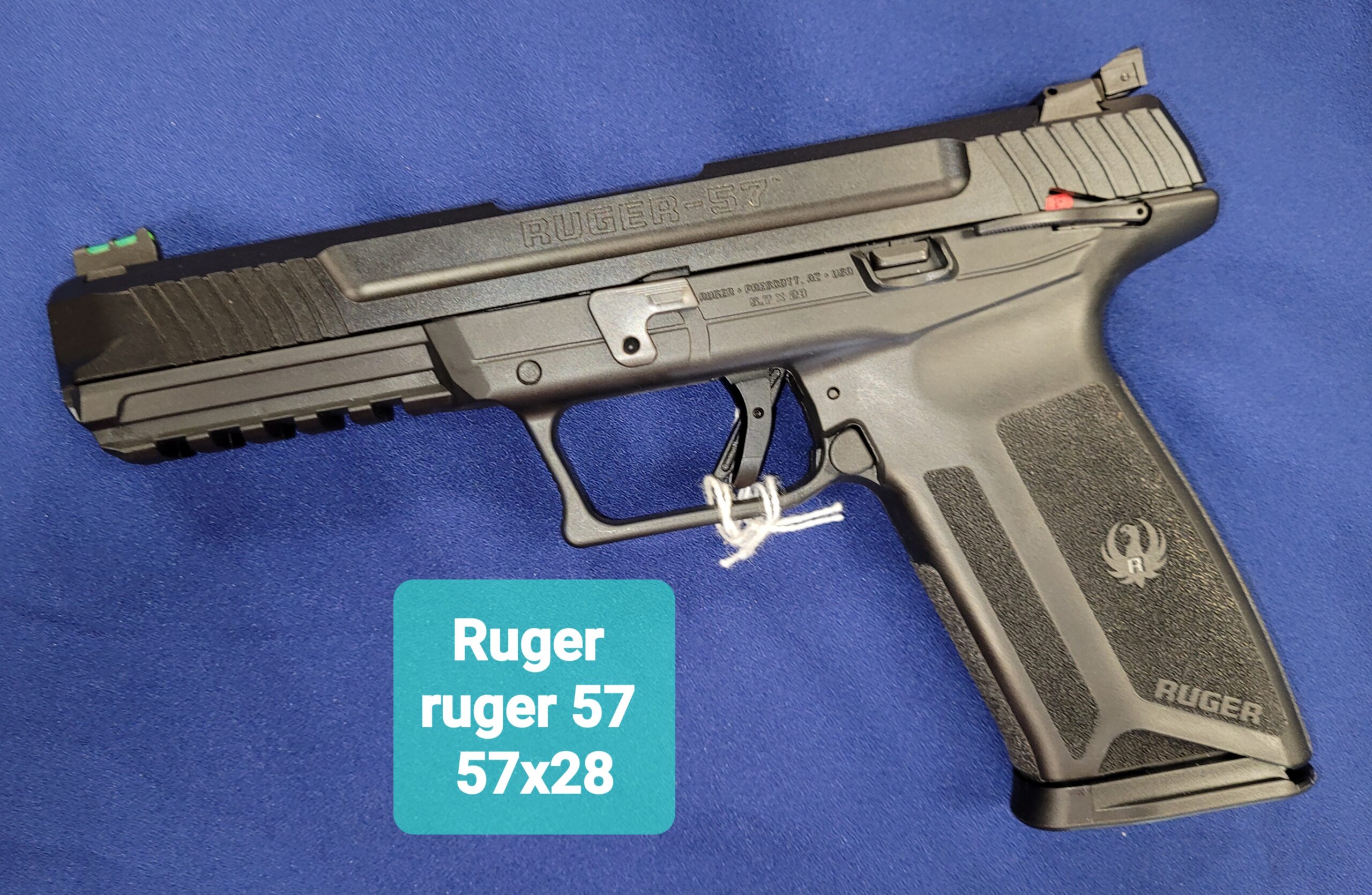 RUGER 5.7 FULL FRAME WITH TATICAL RAIL MOUNT 5.7X28 Freedom Guns & Ammo