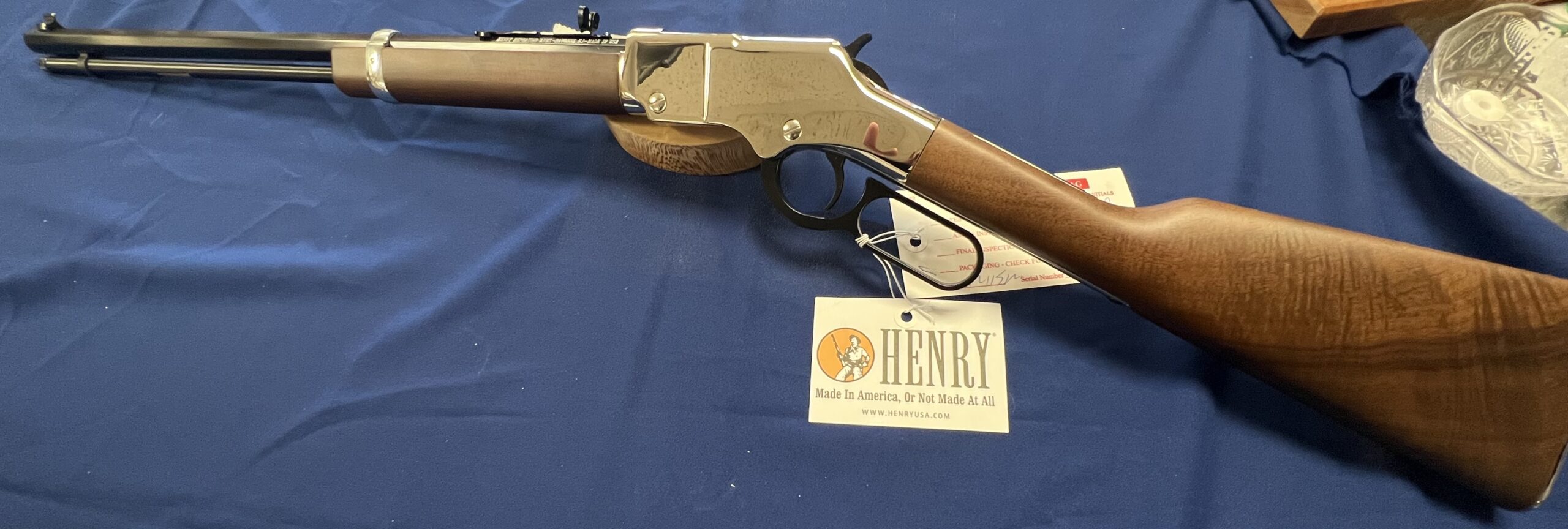 HENRY SILVER BOY OCTOGON BARREL .22WMR Freedom Guns & Ammo